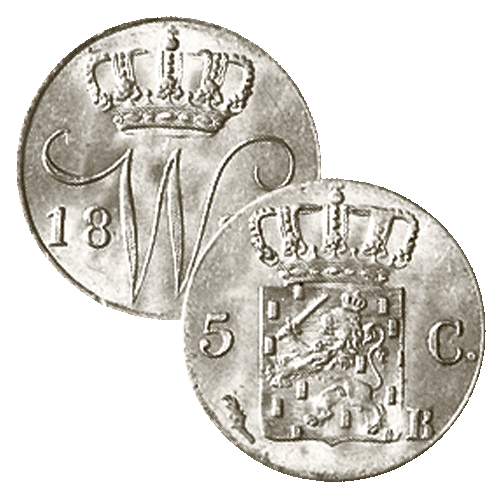 5 Cent 1825B